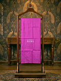 Raw Silk Blouse Piece – Magenta Pink