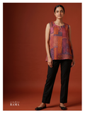 Silk Cotton Tunic – Patchwork Edit (Size 54 Ready)