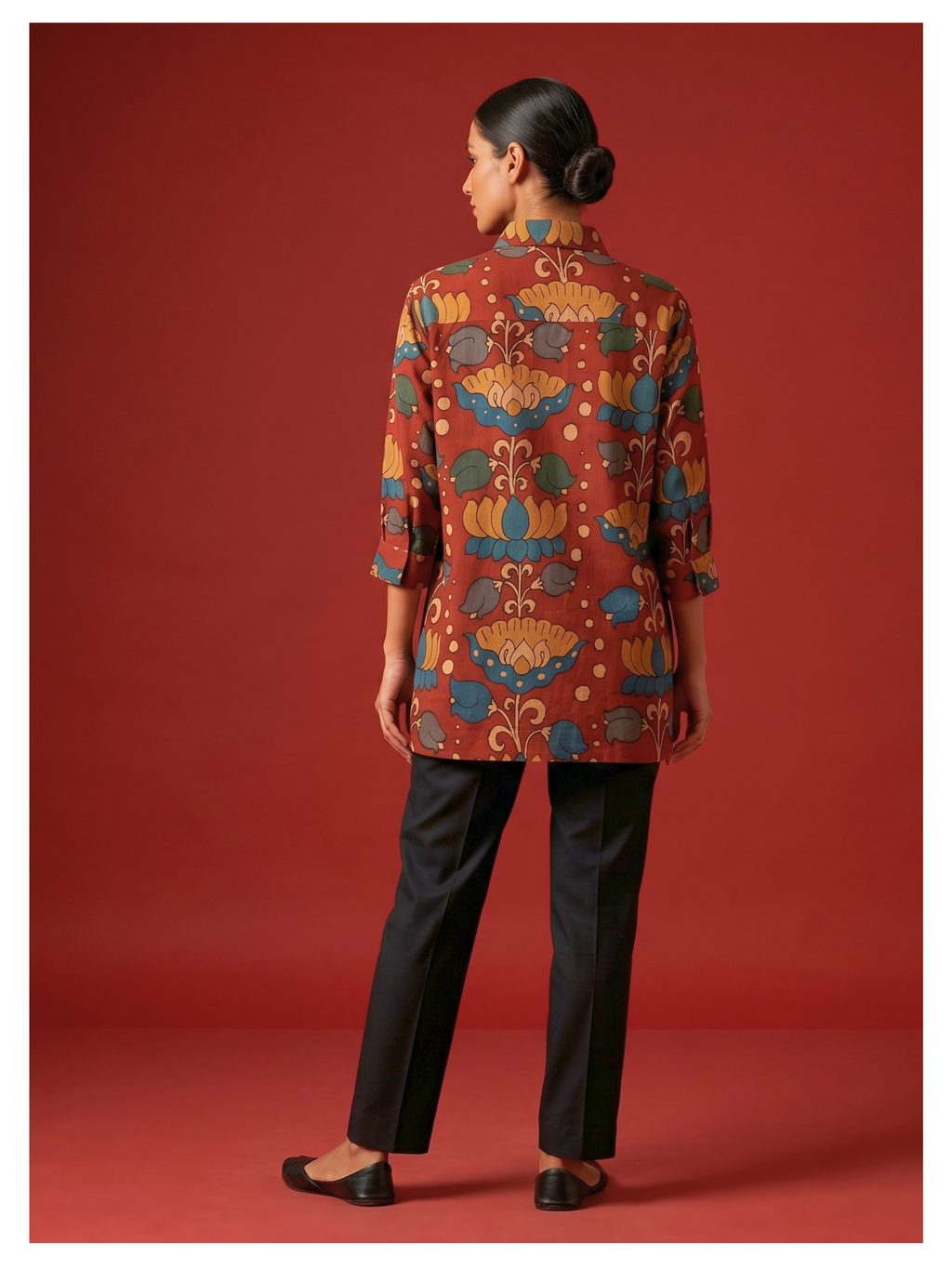 Silk Tunic – Vana Classic Edit (Size 48)-(Ready Measurement)