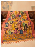 Mangalgiri Silk with Kalamkari Dupatta – Heritage Narrative Edit